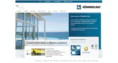 Desktop Screenshot of kommerling-portugal.com