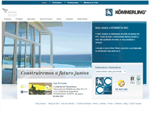 Tablet Screenshot of kommerling-portugal.com